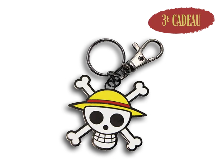 Le porte-clés One Piece Luffy