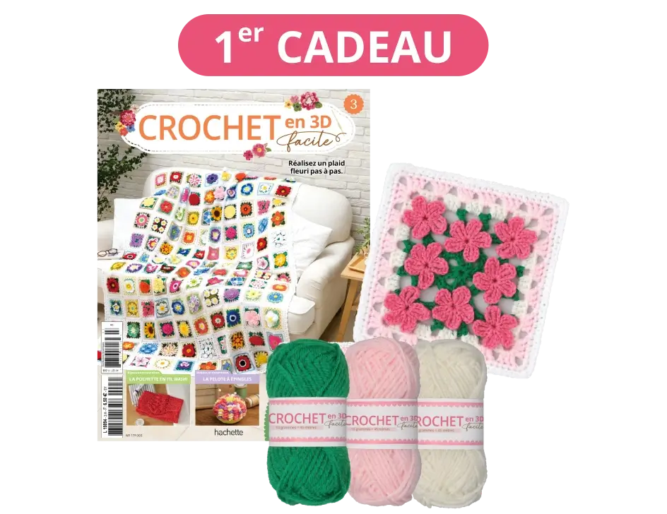 Un numéro gratuit Crochet 3D