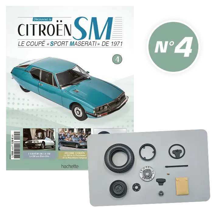 Le N°4 : Un fascicule passionnant + Les pièces de votre maquette